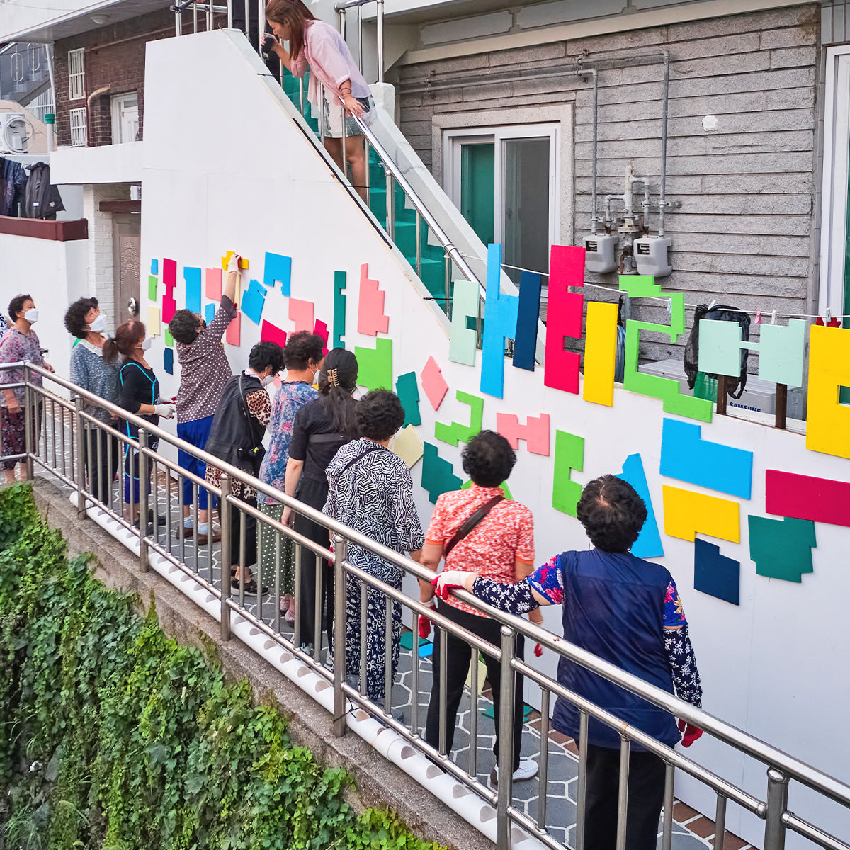 Project on Crisis, Urban regeneration Art Workshop, KR