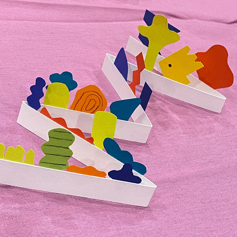 Folded Paper Art book workshop, FR