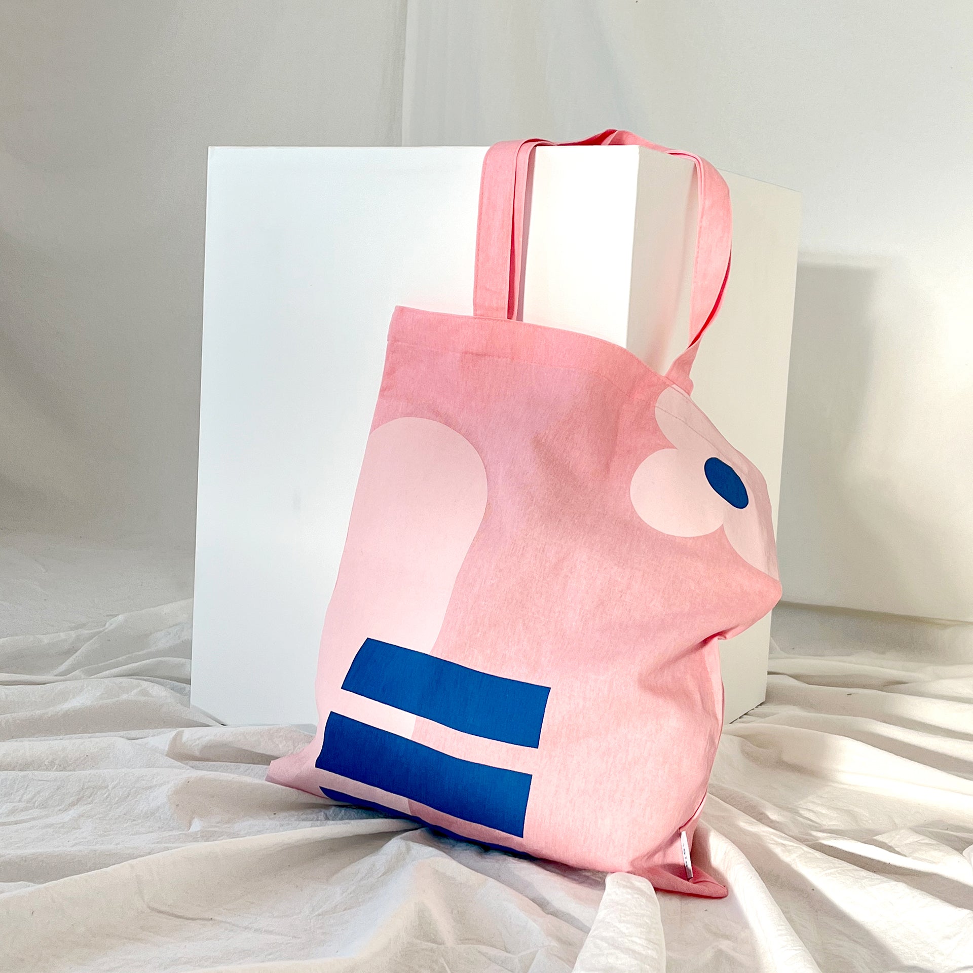 Color Tote Bag-Pink