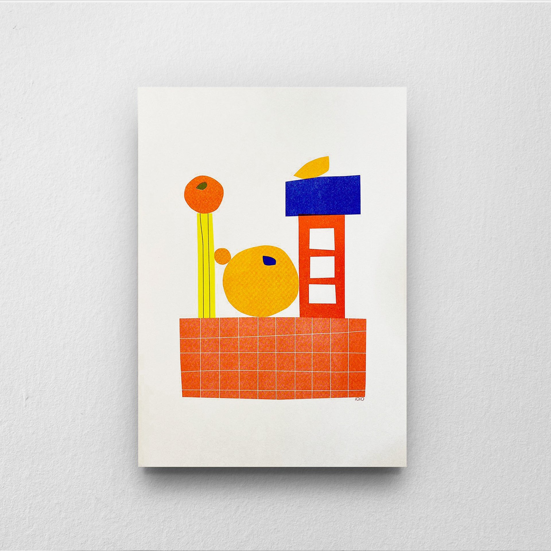 Risograph Print Poster A3-004