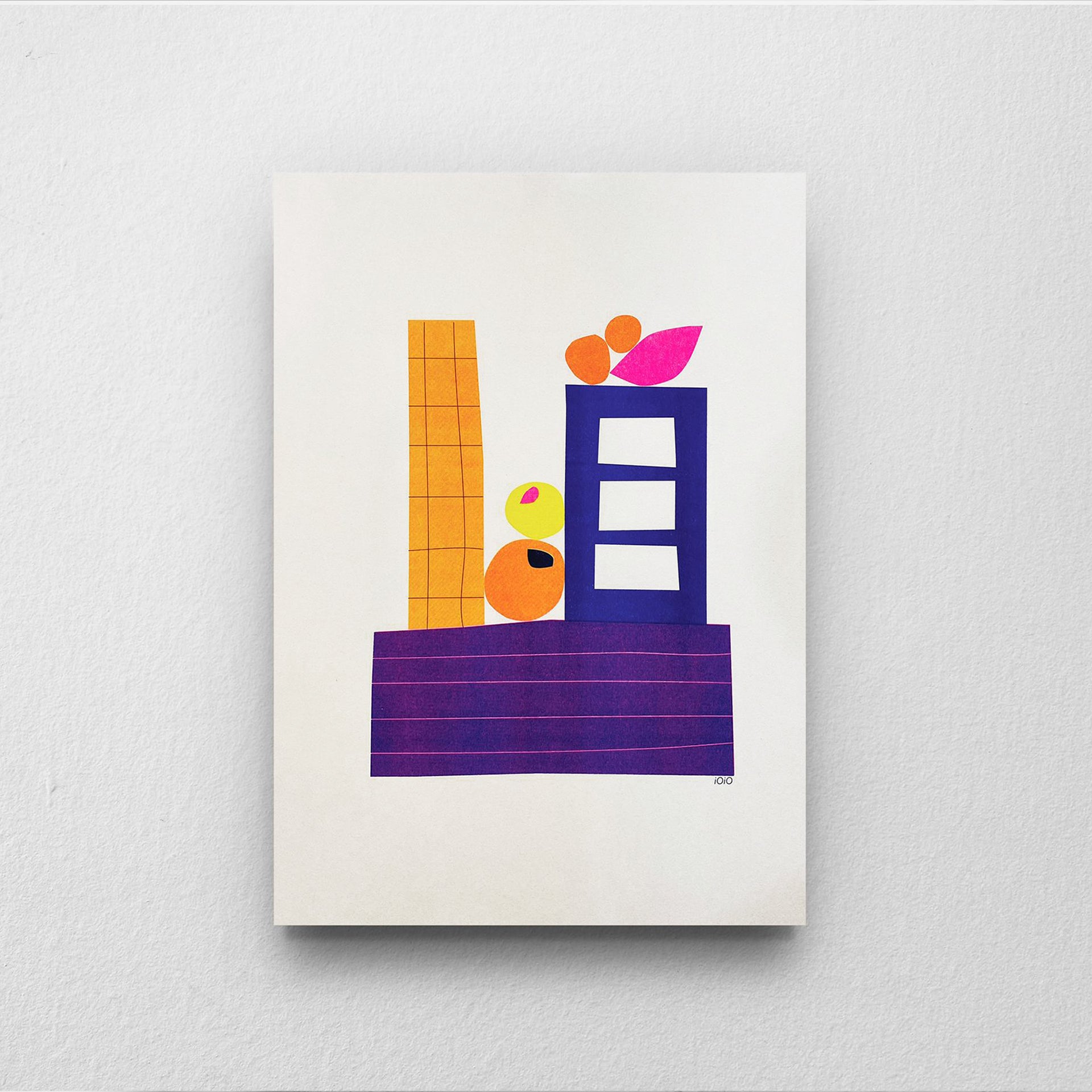 Affiche d'impression Risograph A3-002